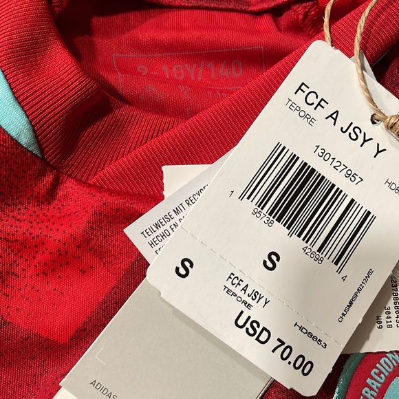 Colombia National Football / Soccer Team Youth Adidas Jersey - Picture 15 of 15